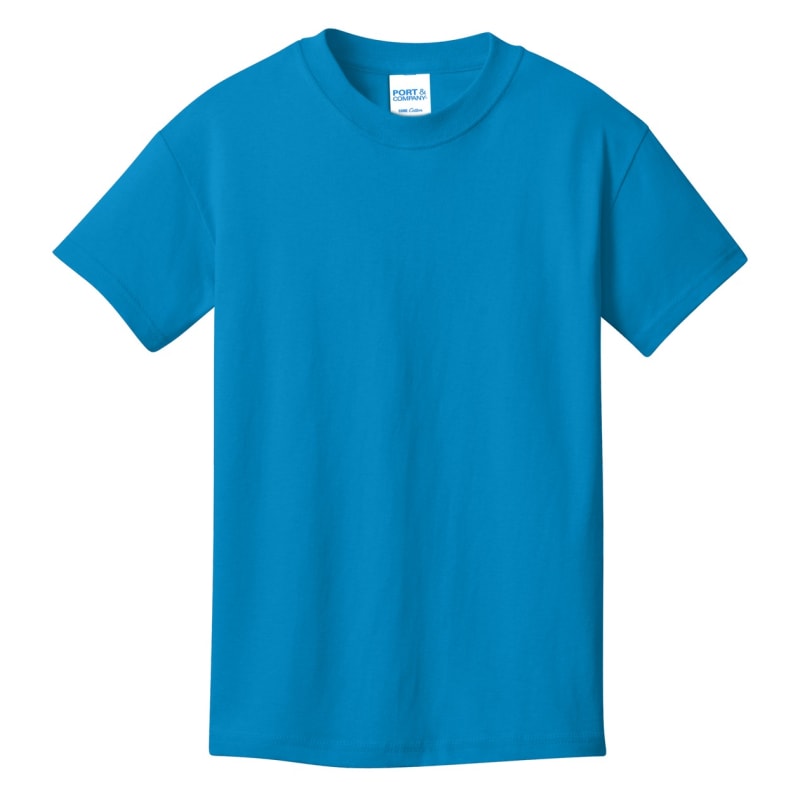 Port & Company - Youth Core Cotton Tee. 151