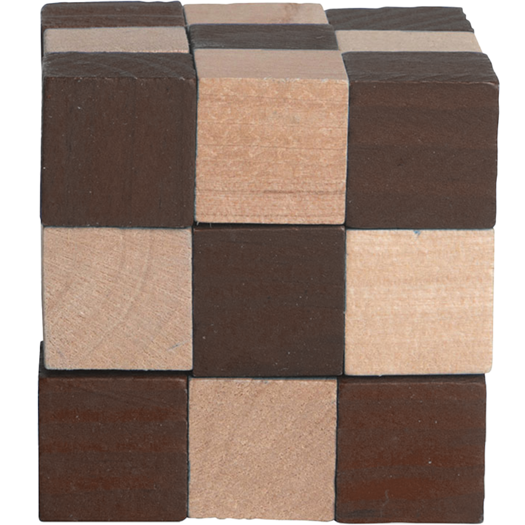 Wood Cube Puzzle 2