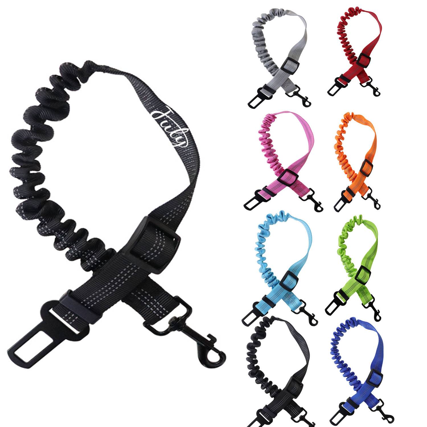 Seat Belt W/ Elastic Bungee Buffer 2