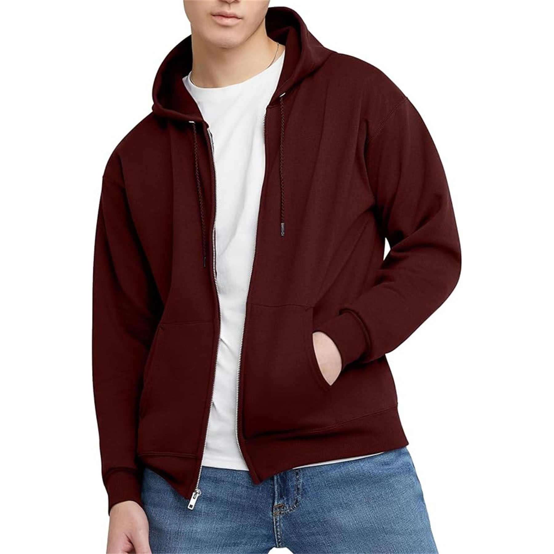 Zip Hooded Sweatshirt for Men 18
