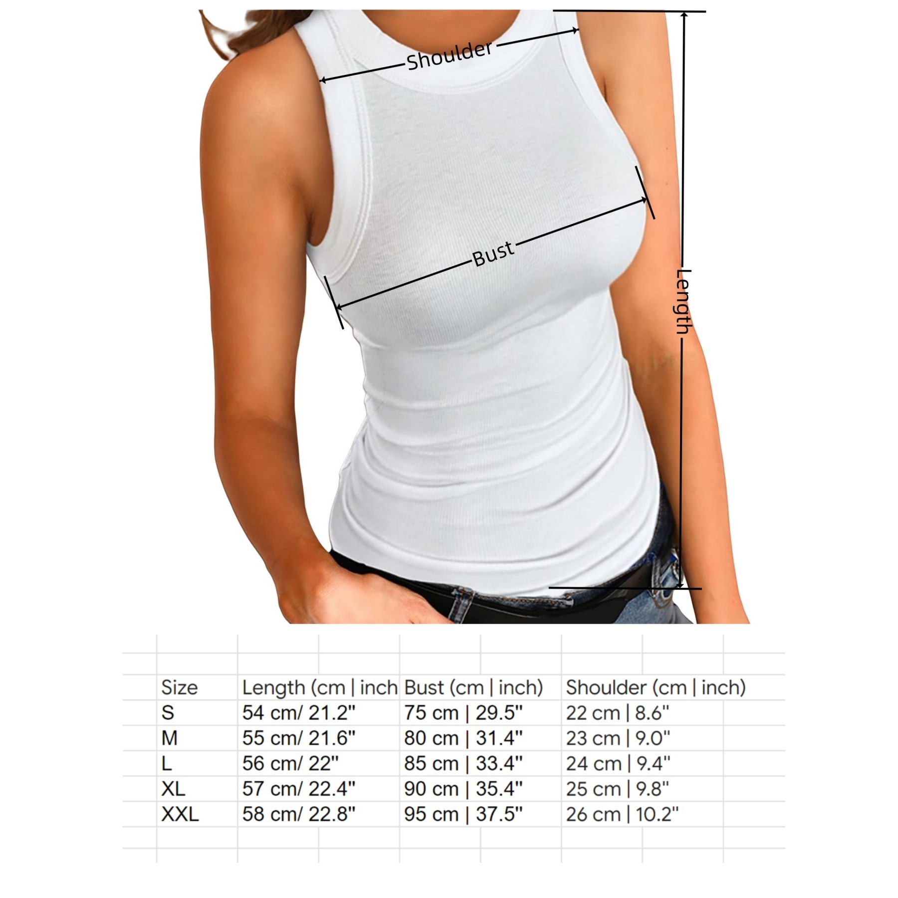 Sleeveless Tank Tops 9