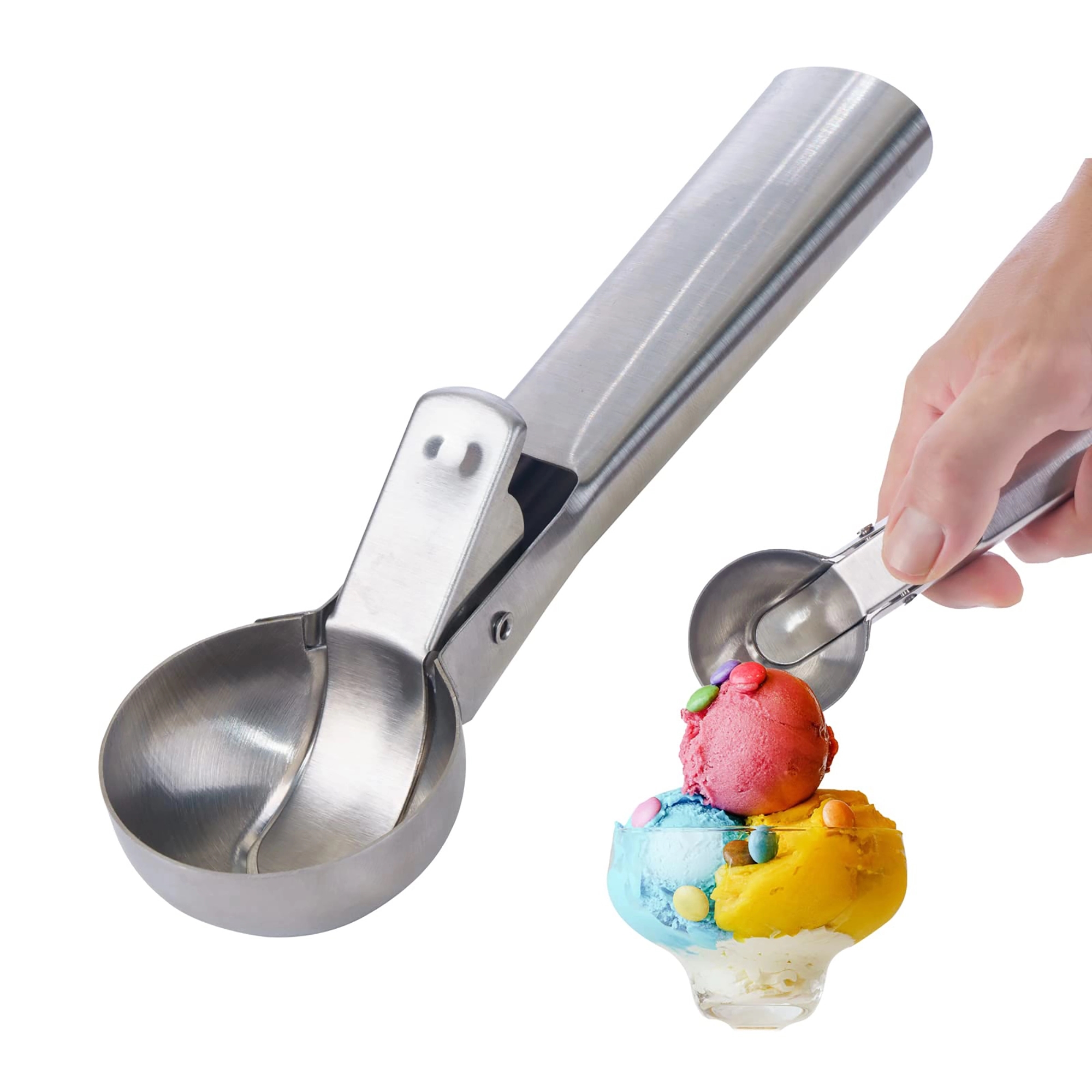 Stainless Steel Ice Cream Scoop 2