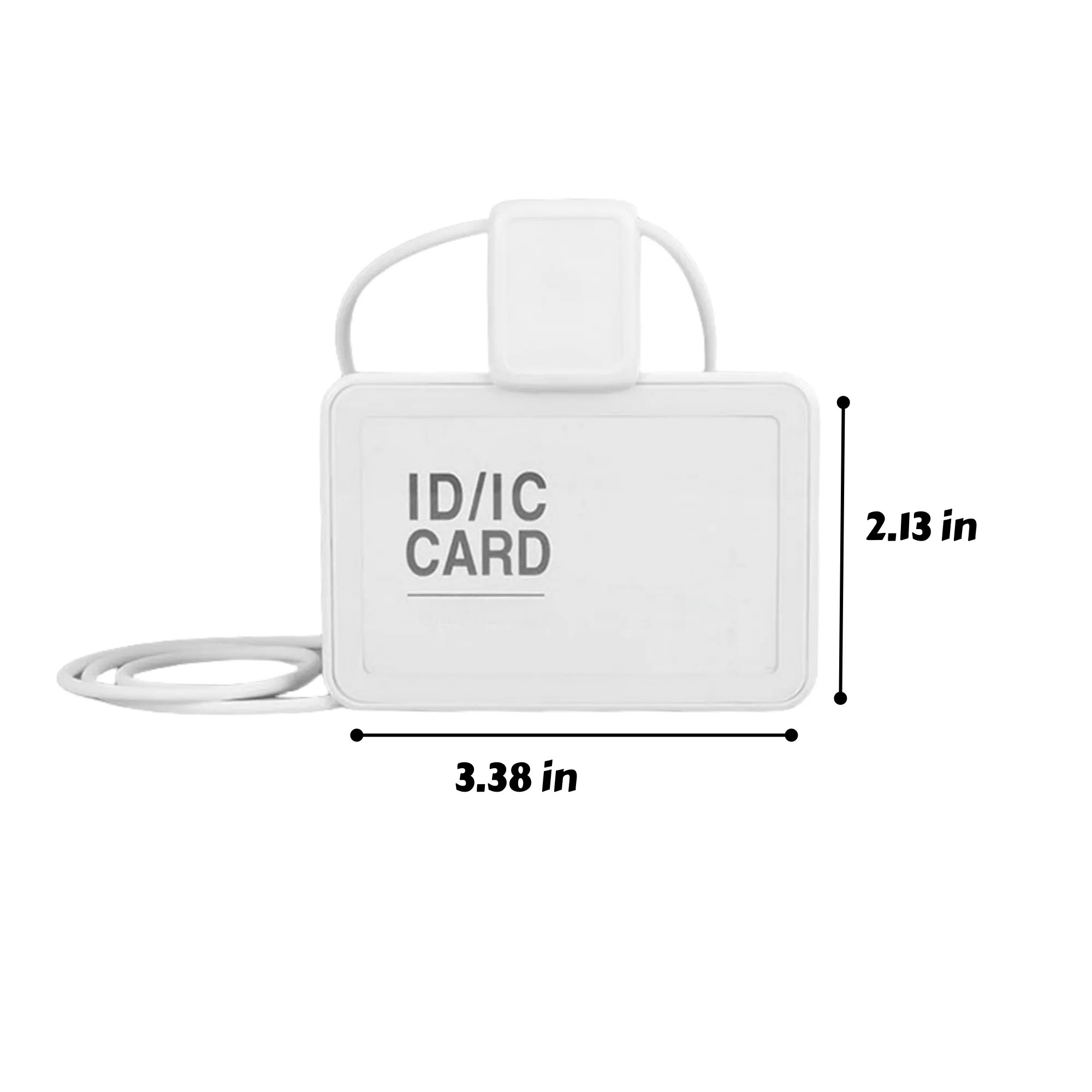 Retractable Badge Holder With Lanyard ID Clip 3