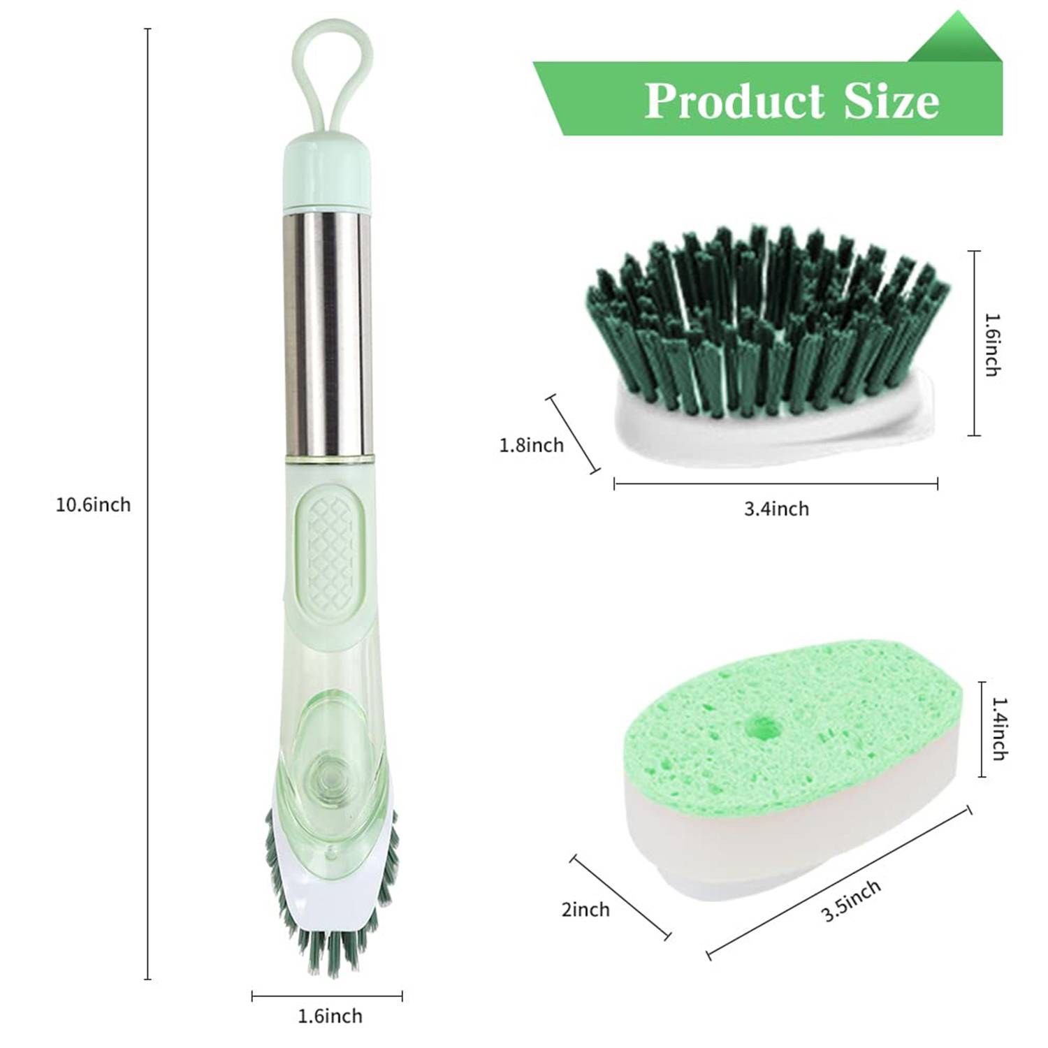 Kitchen Dish Cleaning Brush 6