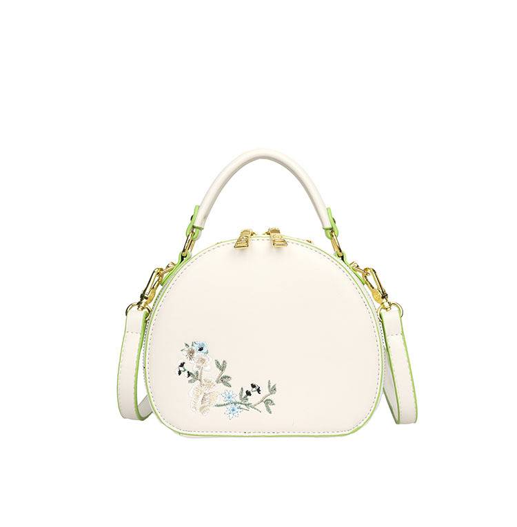PU Embroidered Fashion Handbag Crossbody Bag 4