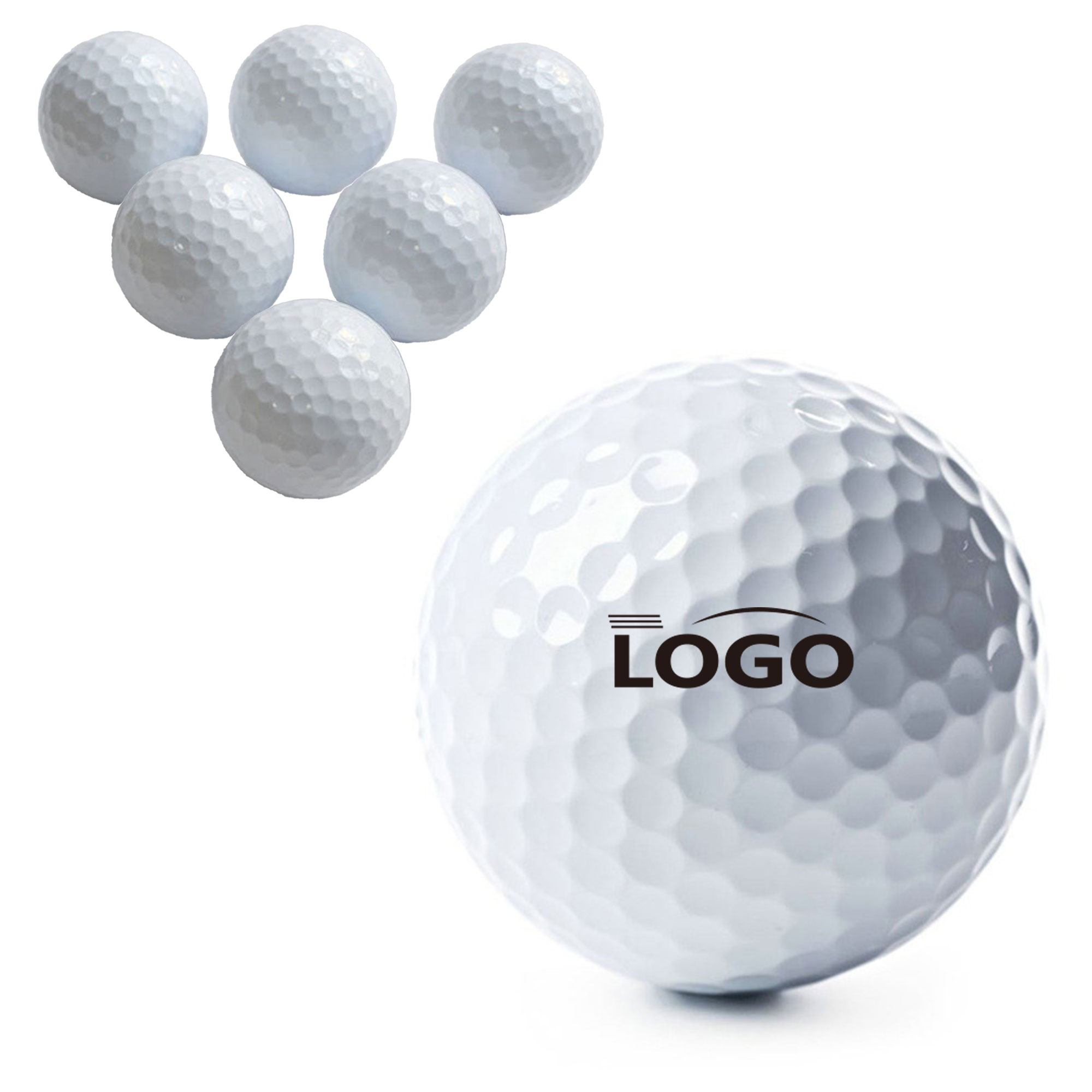 Golf Course Hitting Practice Balls 1