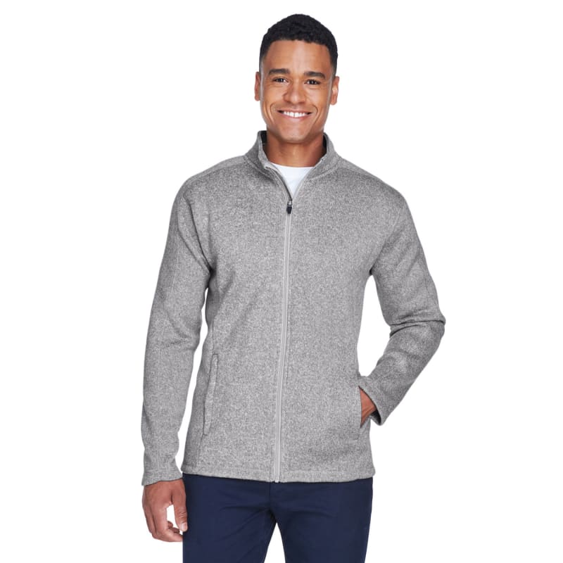 Devon & Jones Men's Bristol Full-Zip Sweater Fleece Jacket 2