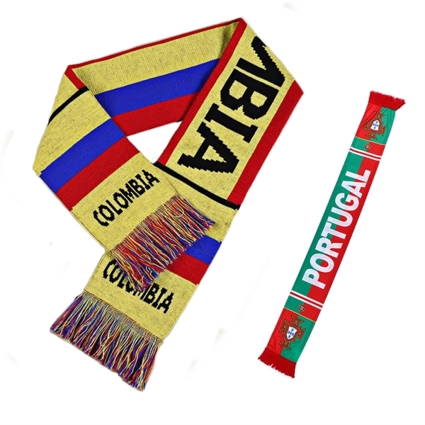 Custom Soccer Scarf 2