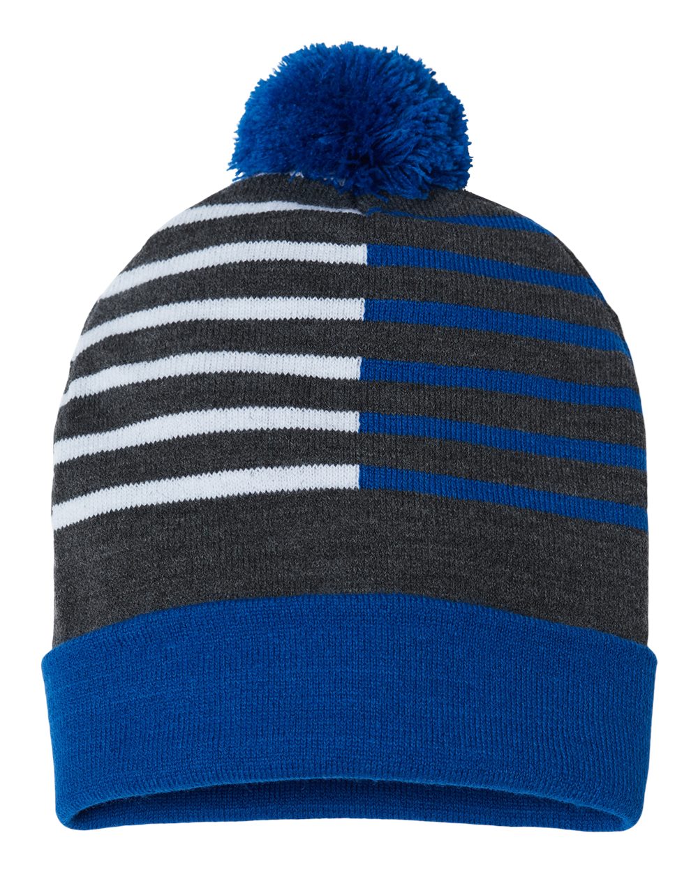 USA-Made Half Color Beanie - RKH12 8