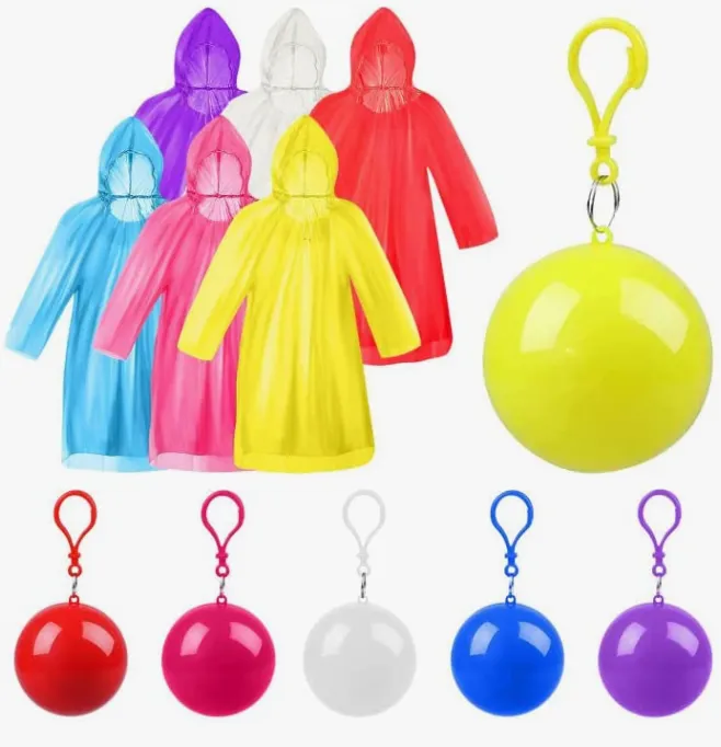 BALL KEYCHAIN WITH RAINCOAT 4