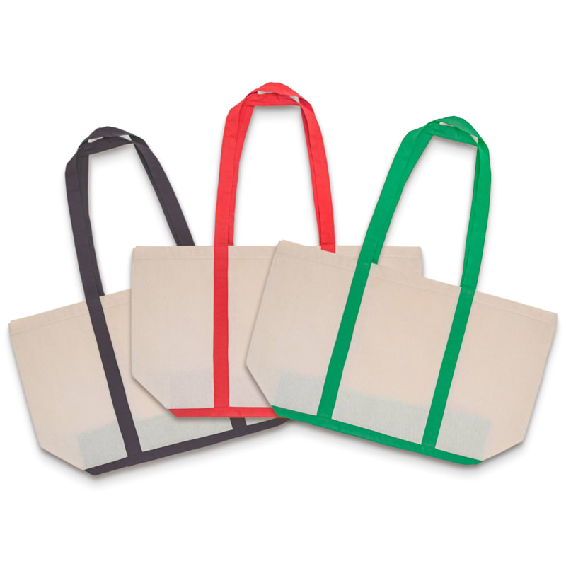 Custom Two Tone Cotton Canvas Tote Bags, custom tote bag with logo imprint 18