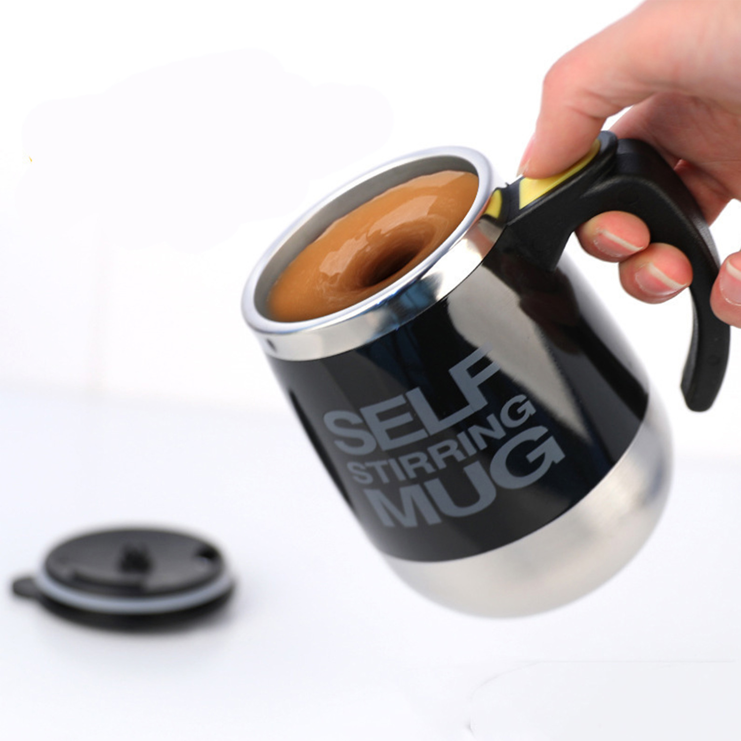 14OZ Stailess Steel Self Stirring Mug 2