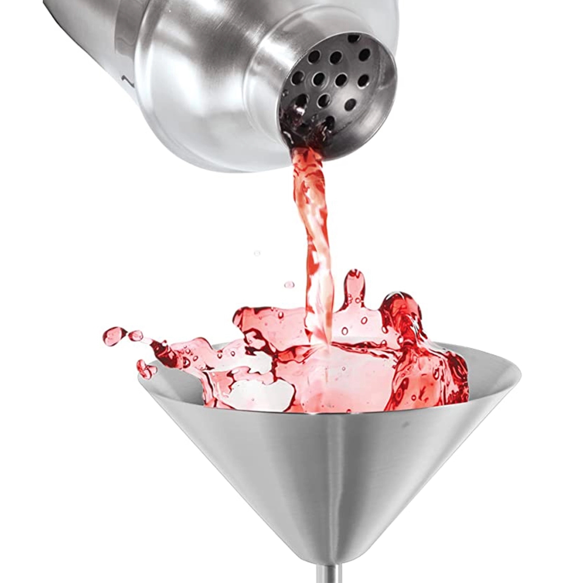 Stainless Steel Martini Glasses - 8Oz 3