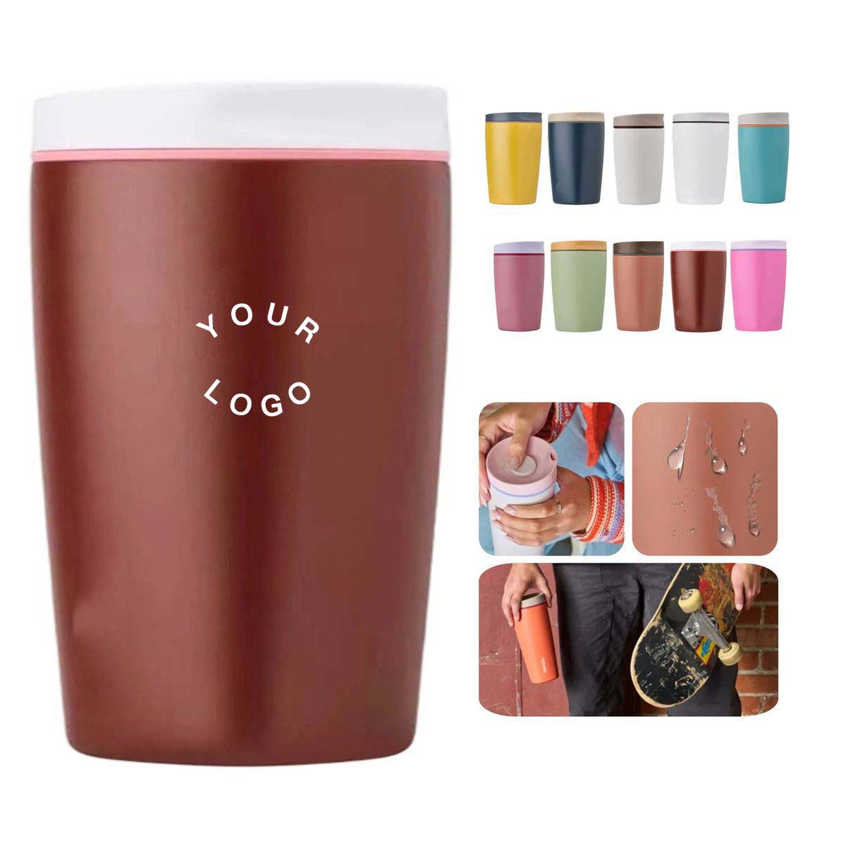 Vacuum Insulated 20oz Stainless Steel Coffee Cup 2