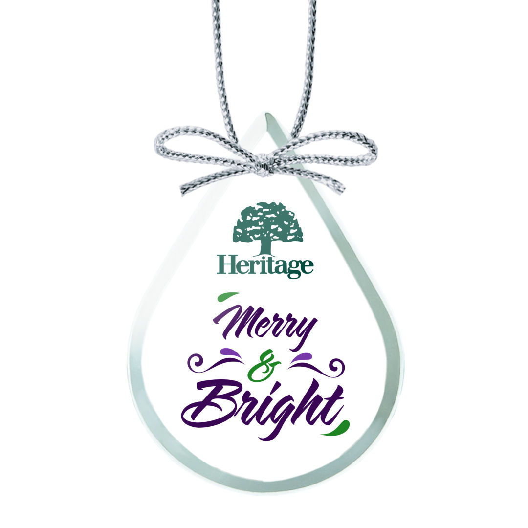 Jade Ornament - Teardrop VividPrint™