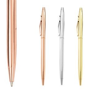 Slim Metal Pen With Clip 11