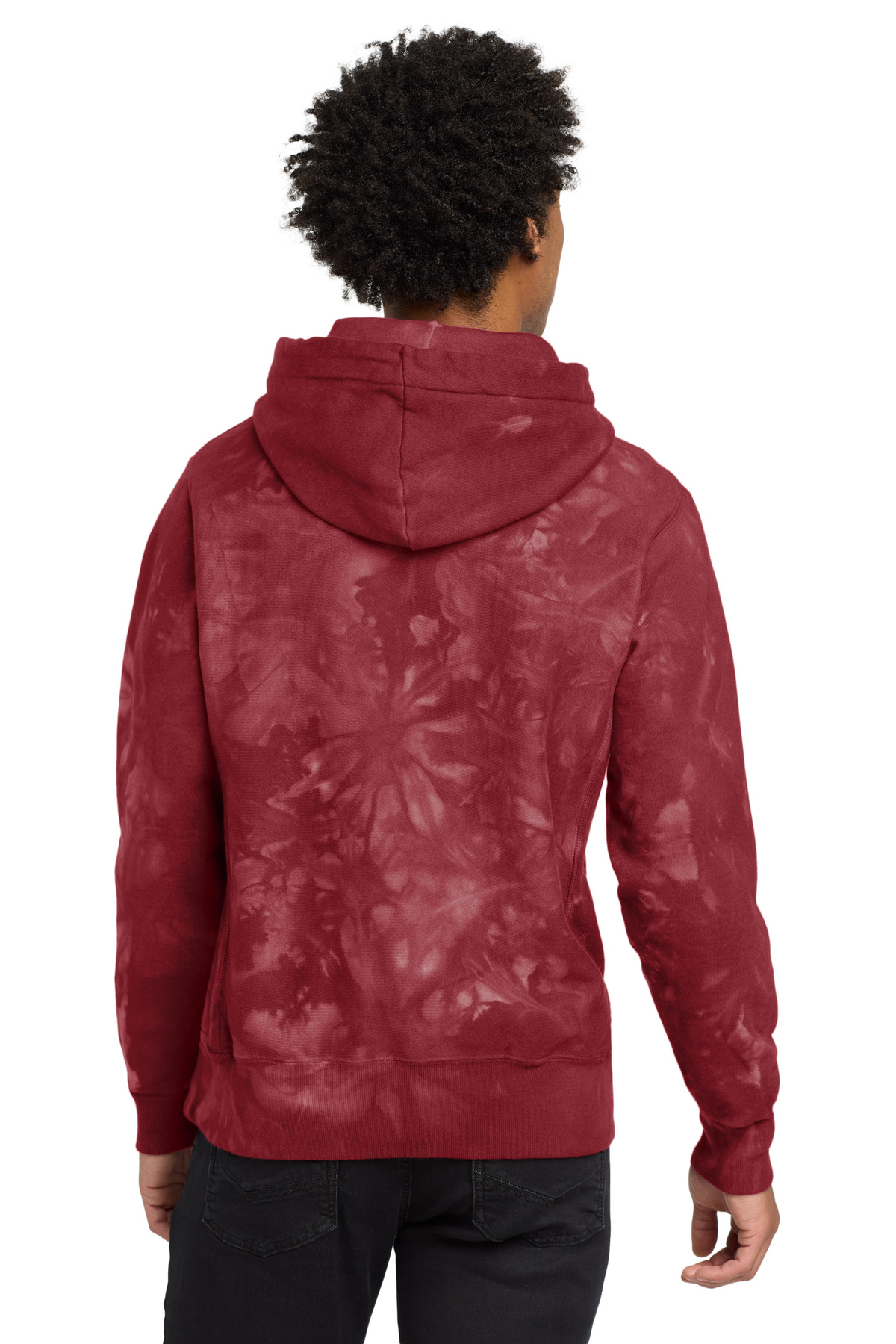 Champion Reverse Weave Scrunch-Dye Tie-Dye Hooded Sweatshirt. TDS101, custom hoodie or sweatshirt with logo imprint 2