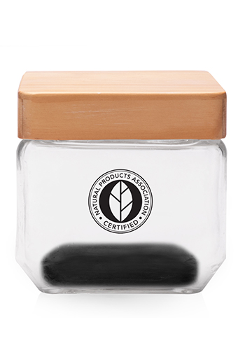 27 oz. Glass Candy Jars with Wooden Lid 9