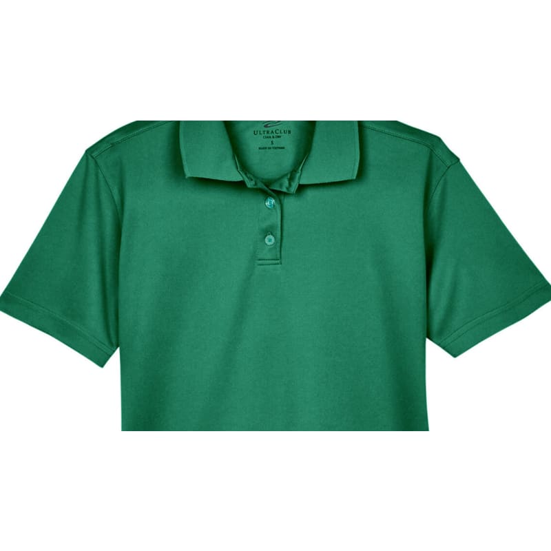 UltraClub Ladies' Cool & Dry Sport Polo 3