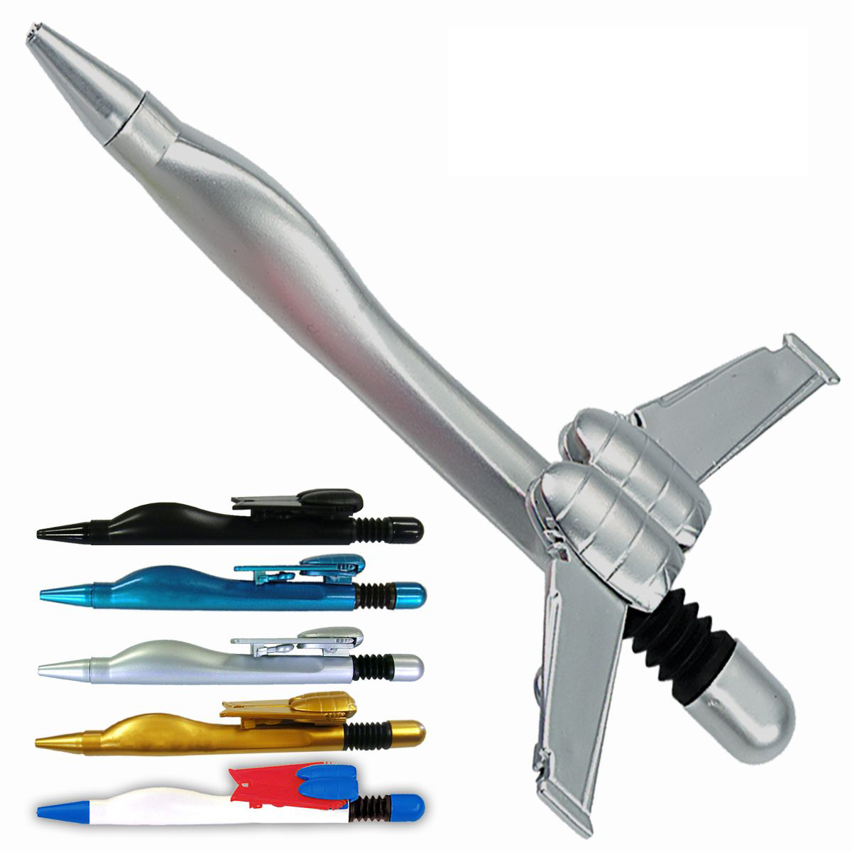 Delightful Airplane Ballpoint Custom Pens With Folding Wings - Air Force, Navy, Aerospace 4