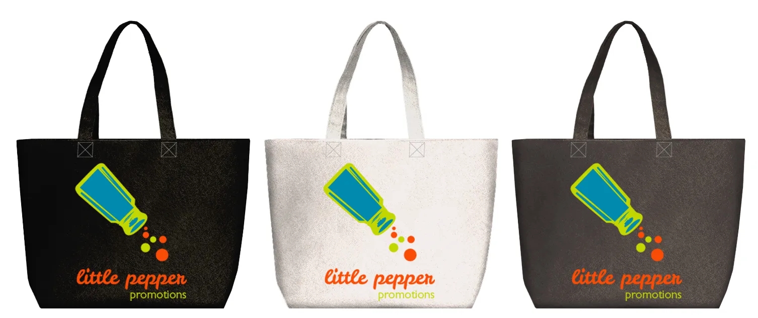 Custom Felt Tote (20" x 16" x 5") 9