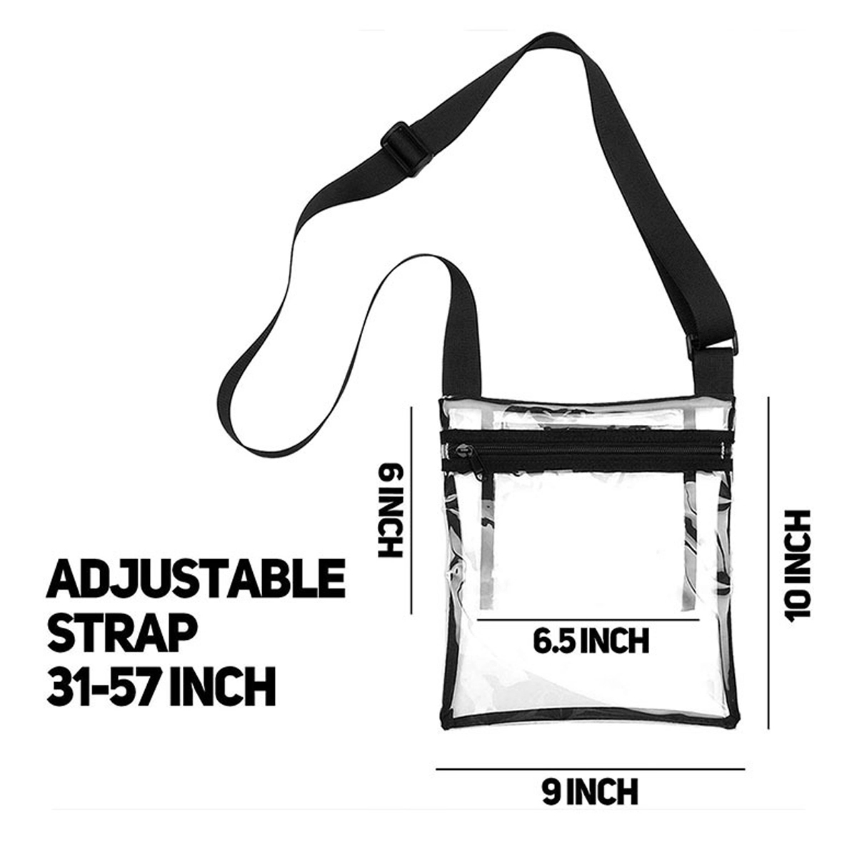 Clear Bag With Inner Pocket 4