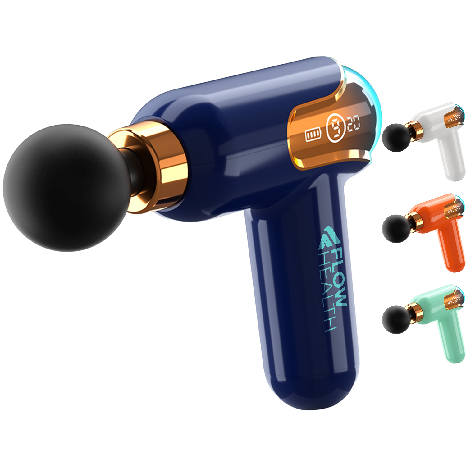 Rechargeable Mini Massage Gun with Display 4