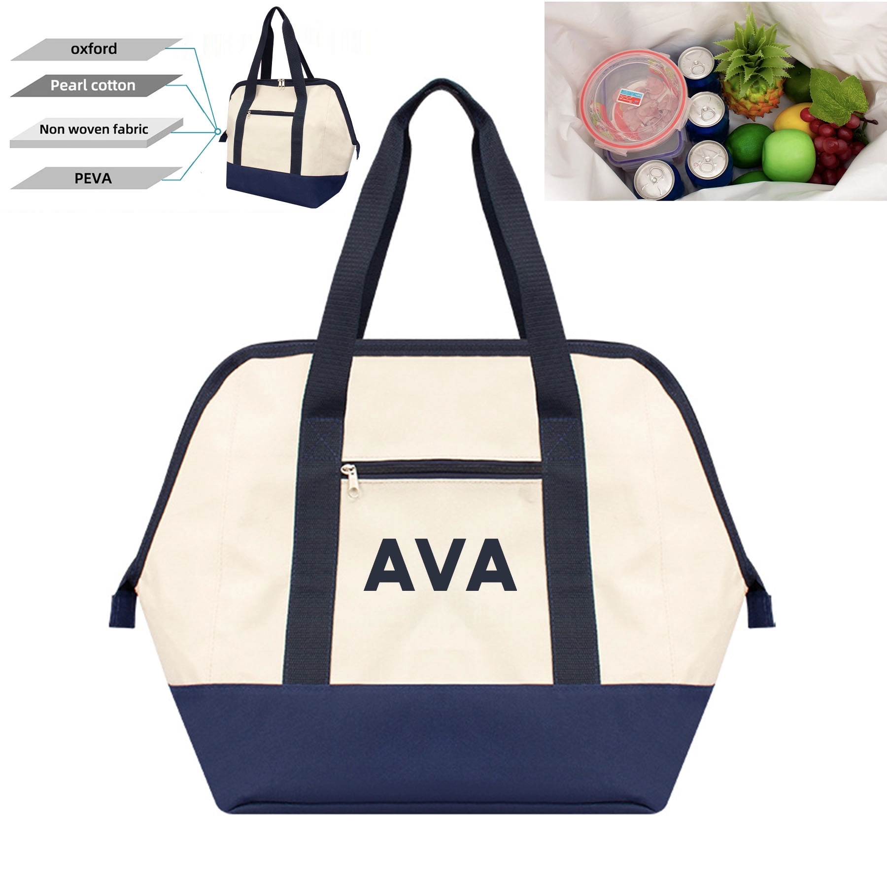 Oxford Lunch Insulation Bag 2