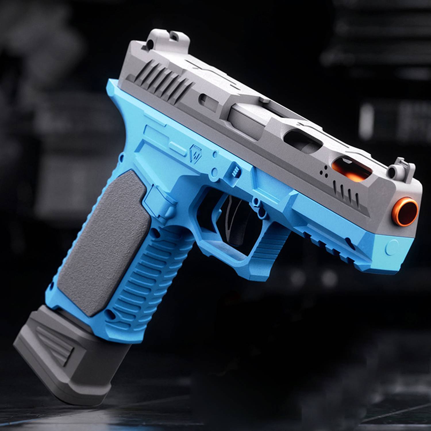 Continuous Throwing Beretta Soft Bullet Children's Toy Gun 3