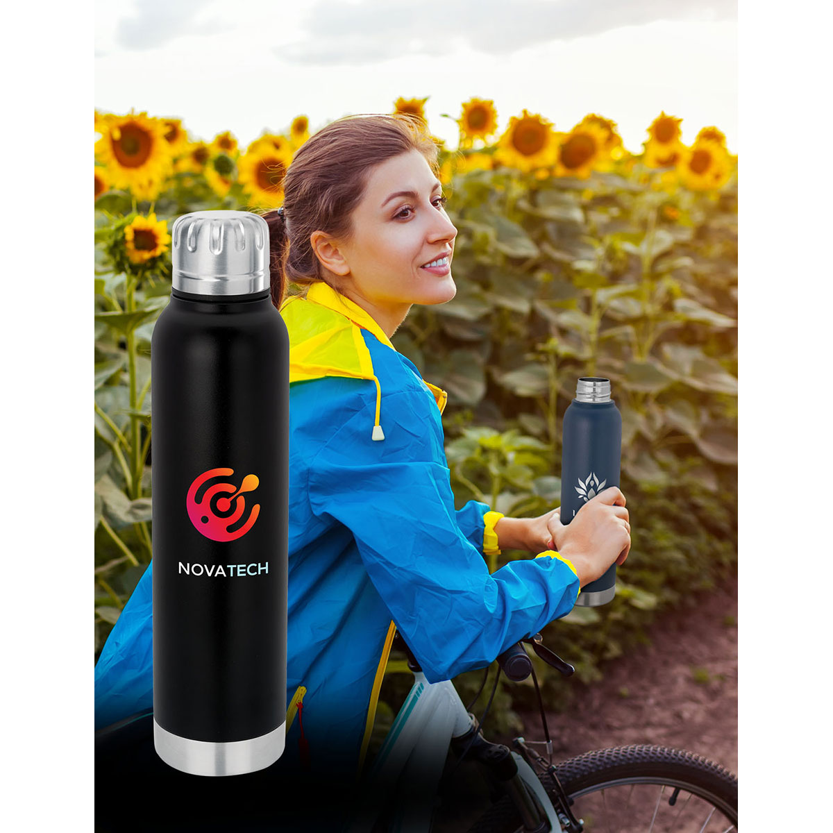 EarthTrendz™ 17 oz MOD Trail Vacuum Water Bottle 29