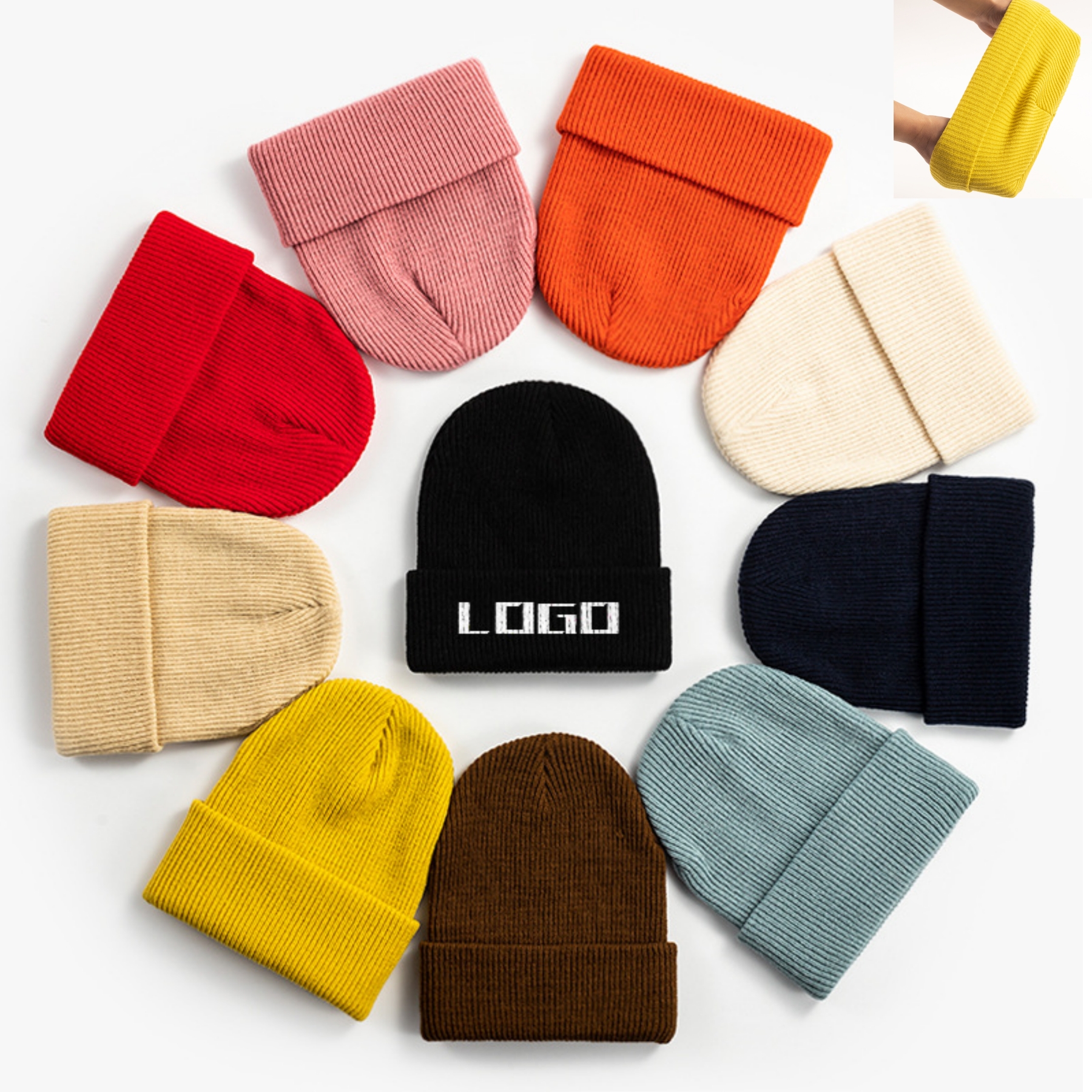 Minimalist Knit Hat 1