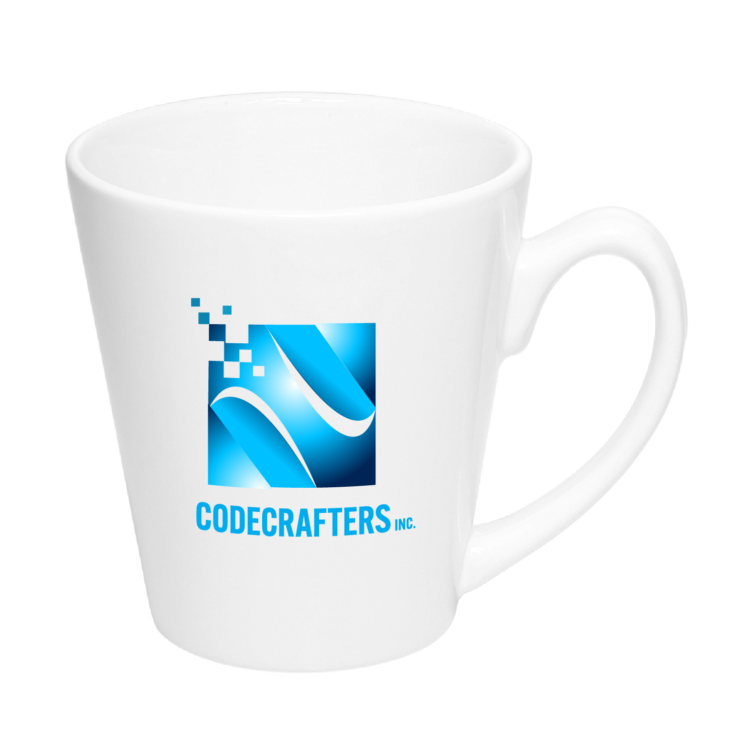 12 oz. Ceramic Lotta Latte Mug (Full Color Imprint) 3