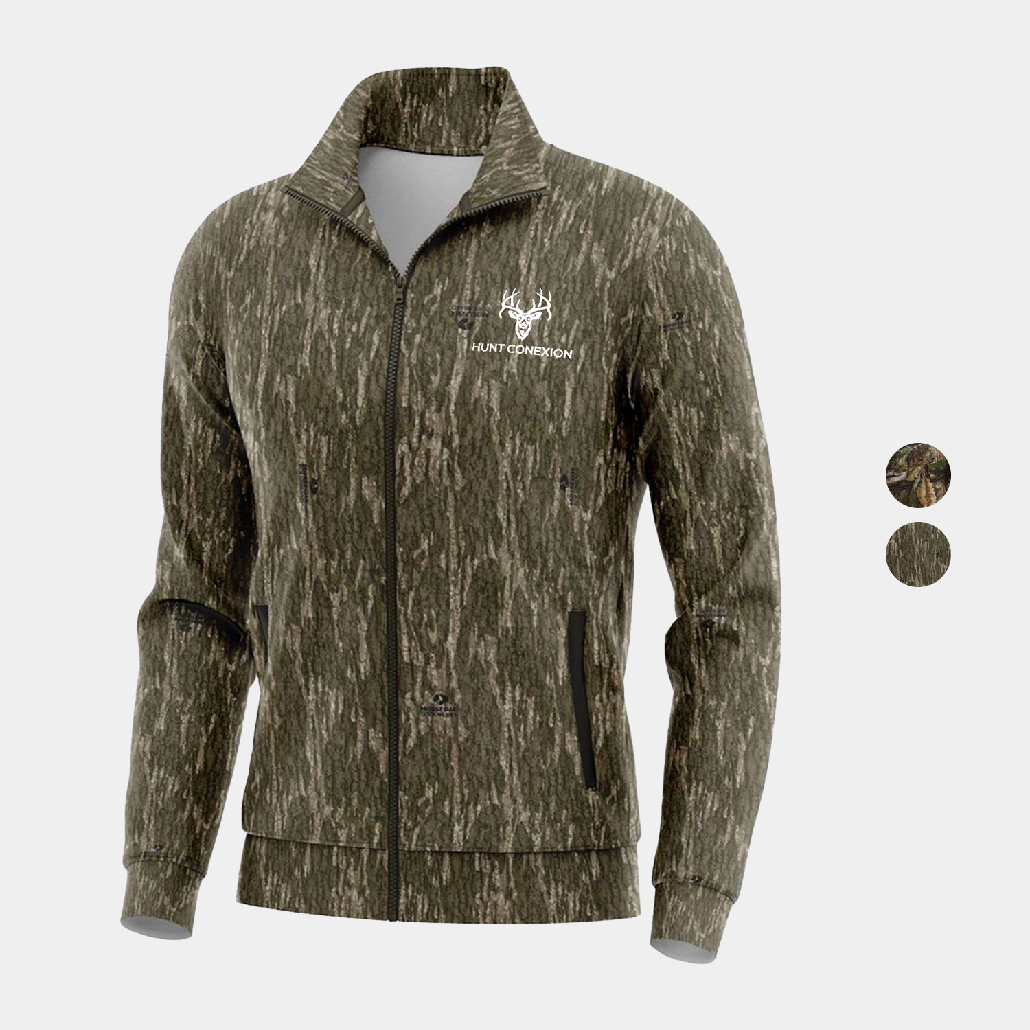 Mossy Oak® Men's 8.2 oz. Track Jacket with Pocket 2