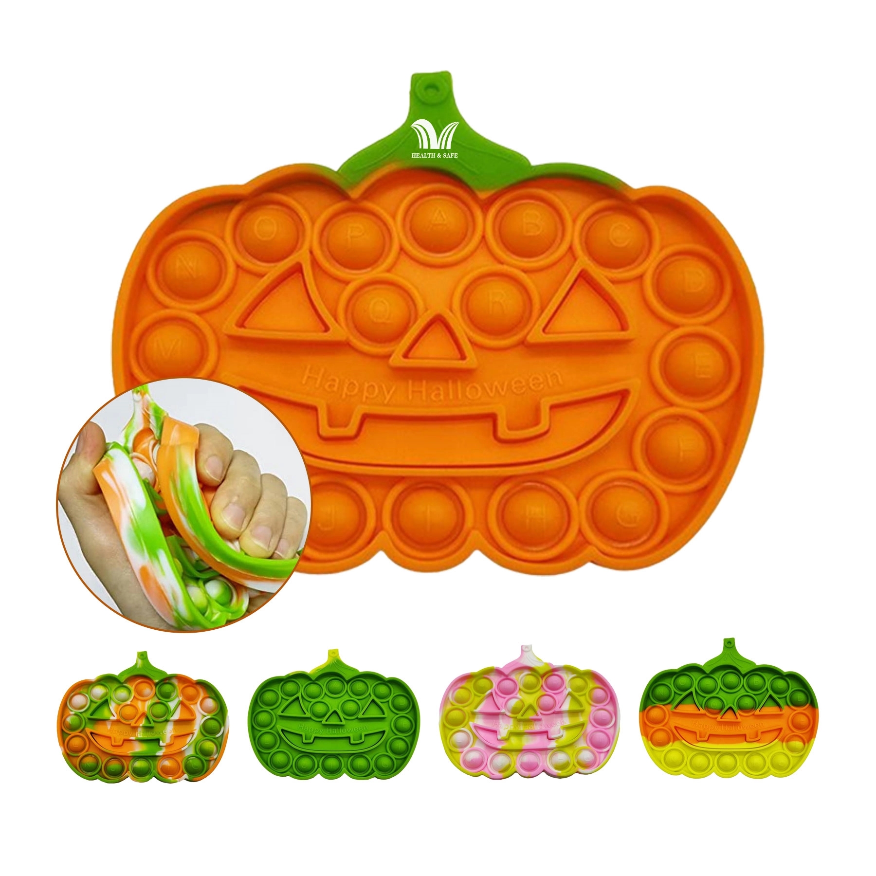 Halloween Pumpkin Pop Fidget Toys 1