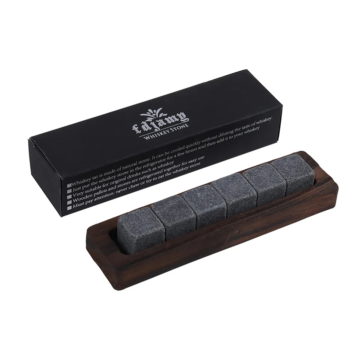 Granite Chilling Whiskey Cube Rocks Set 5