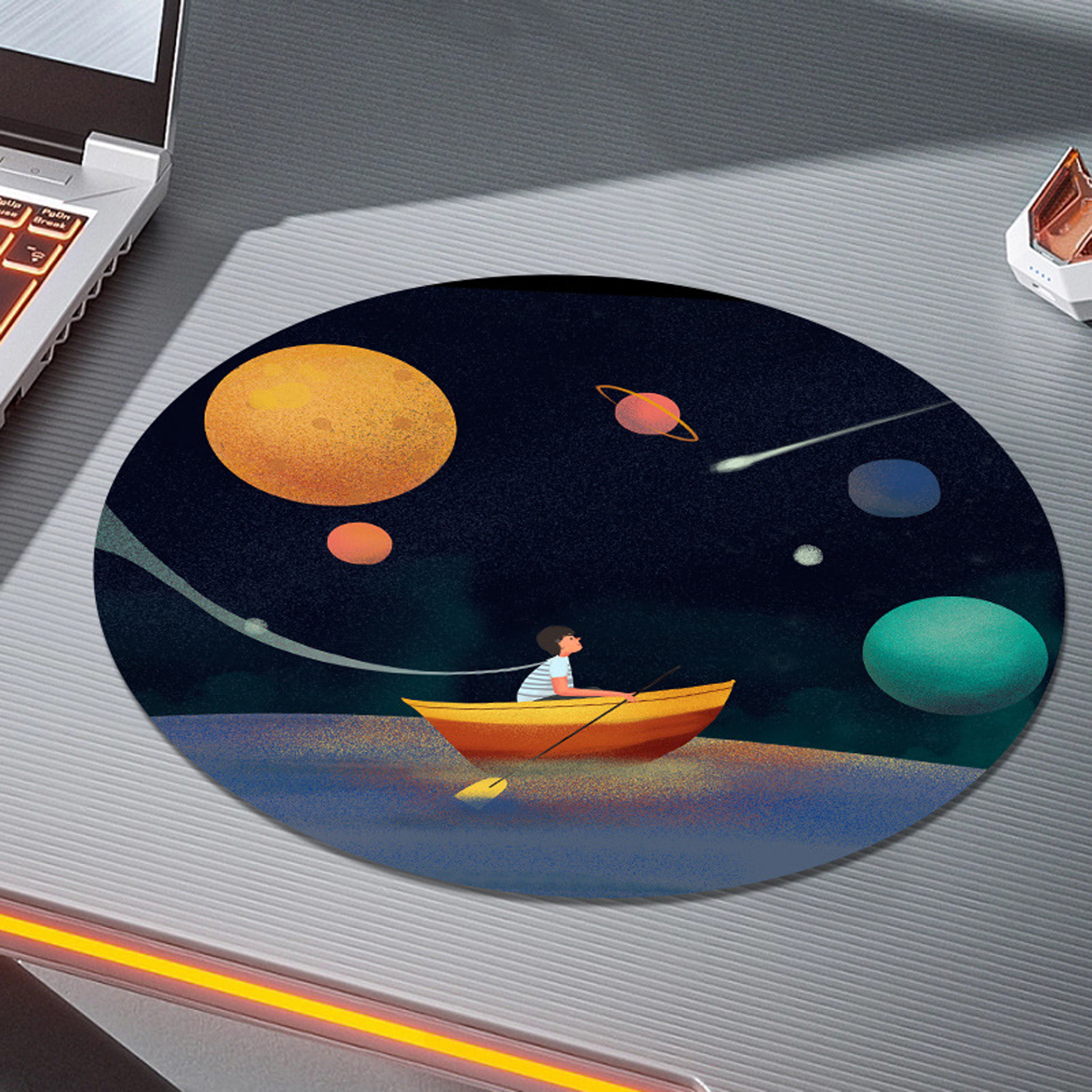 Round Full-Color Mouse Pad 4