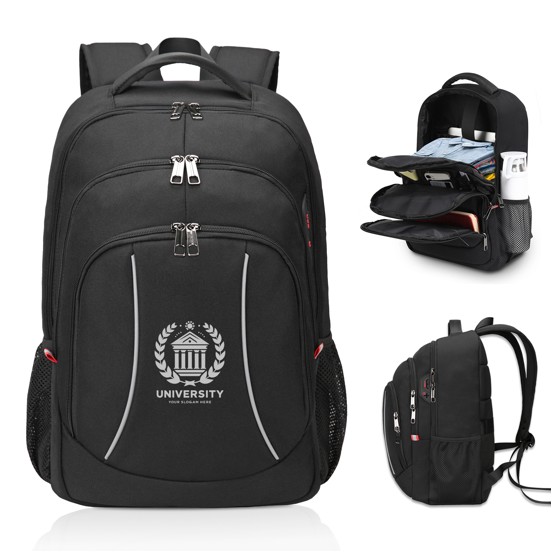 Deluxe 15.6" Business Computer Backpack 2
