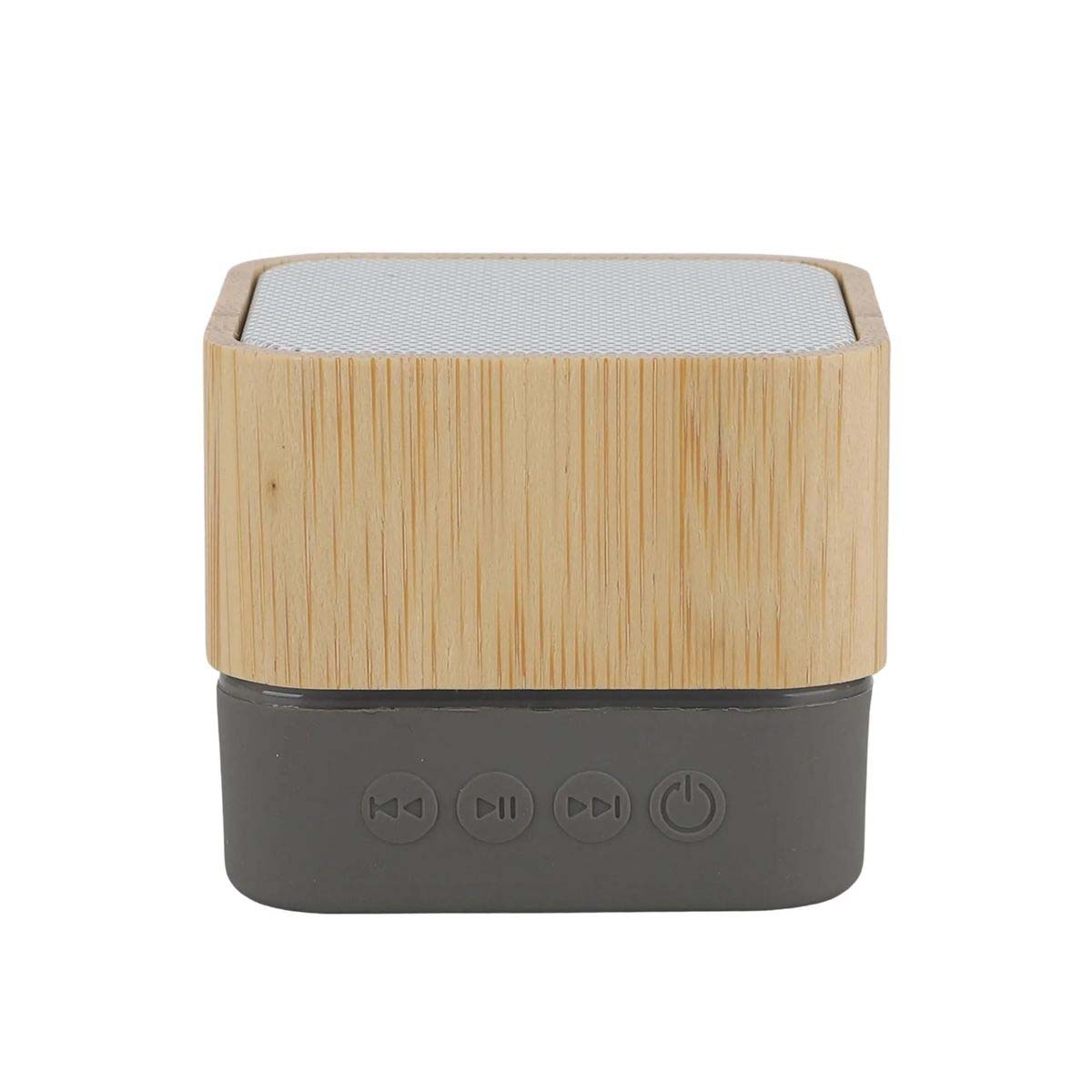 Compact Bamboo Bluetooth Speaker with TF Playback 1