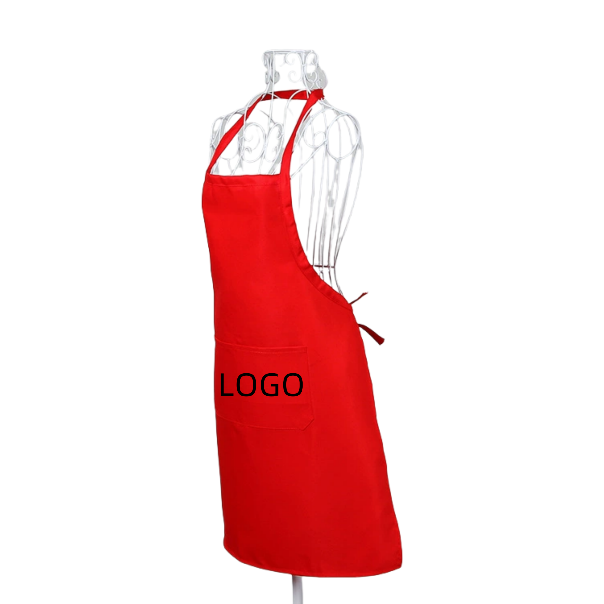 Adjustable Kitchen Apron With Pockets 4