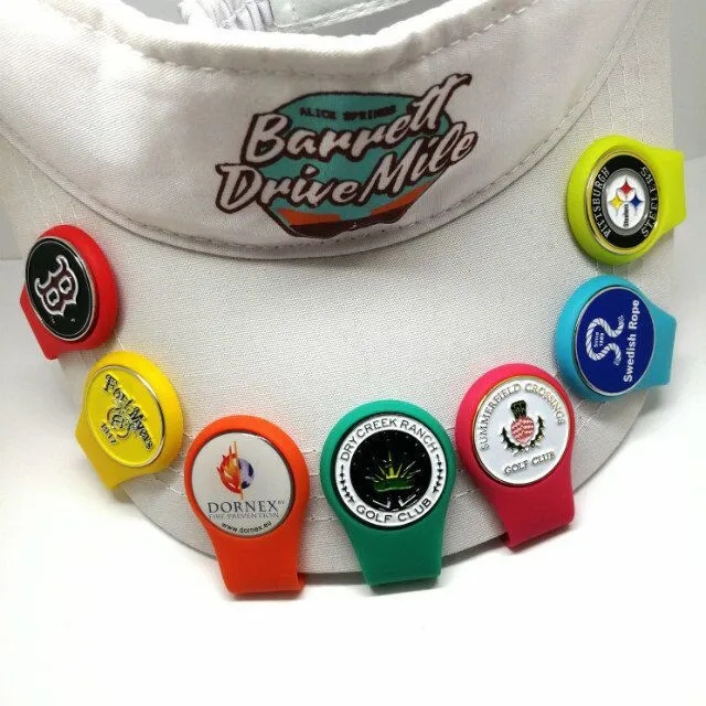 Silicone Golf Hat Clip Marker 3