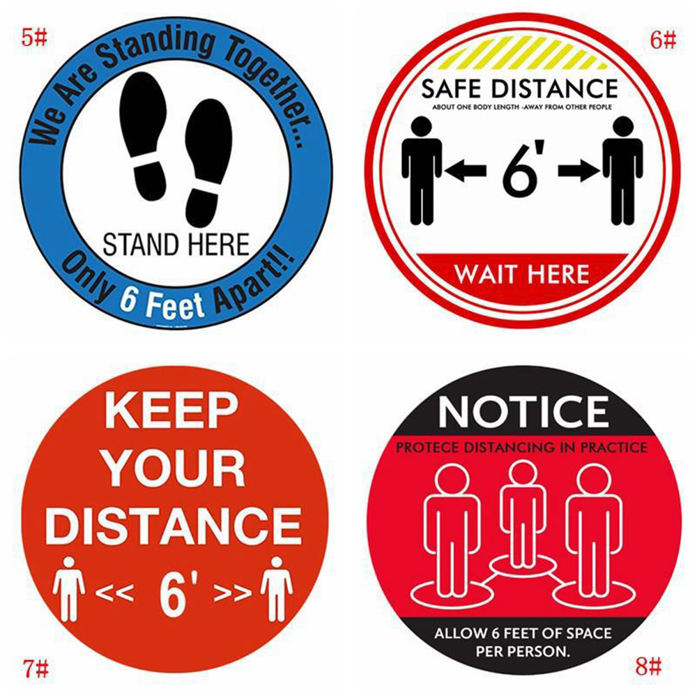 Round Floor Decal 6