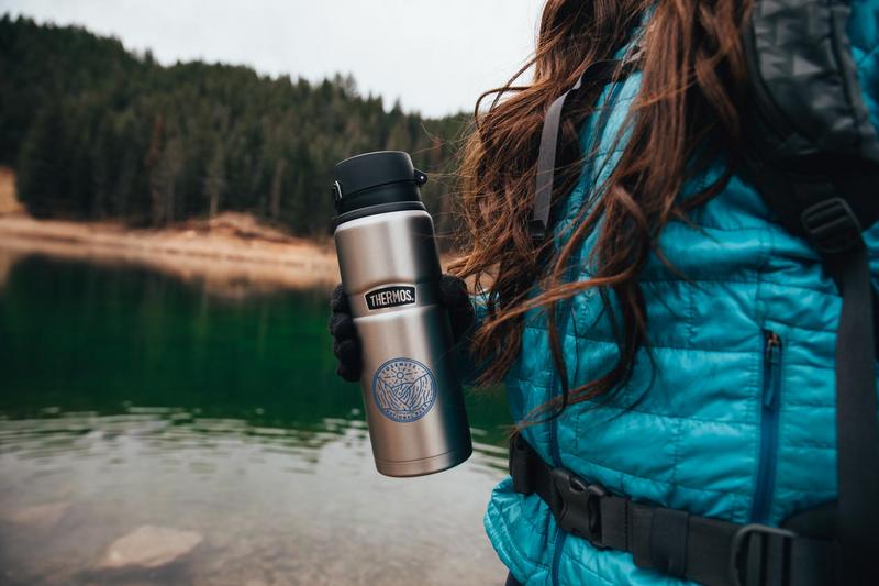 24 oz. Thermos® Stainless King™ Stainless Steel Direct Drink Bottle 2