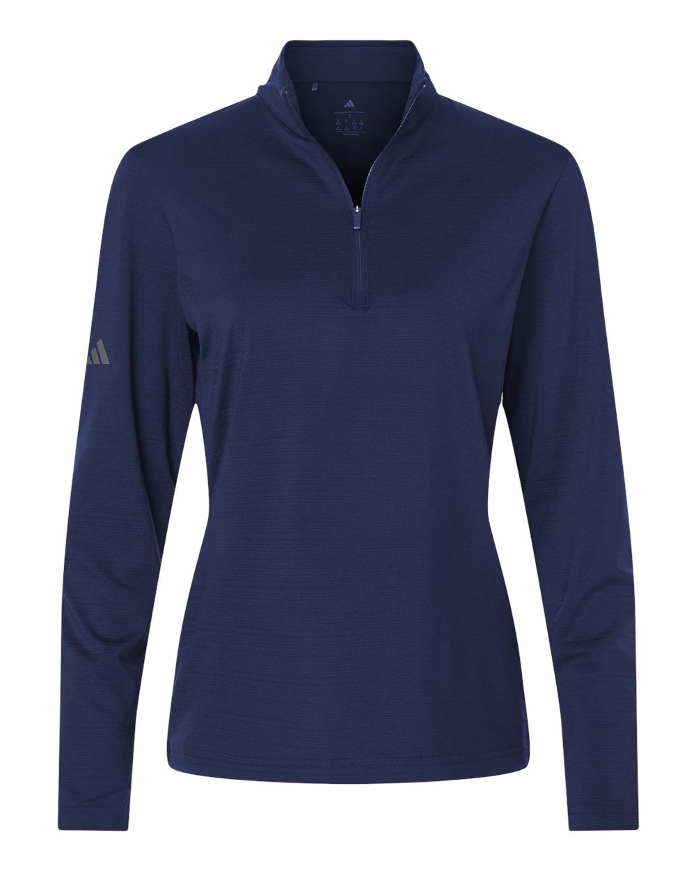 Women's Textured Stripe Quarter-Zip Pullover - A709 27