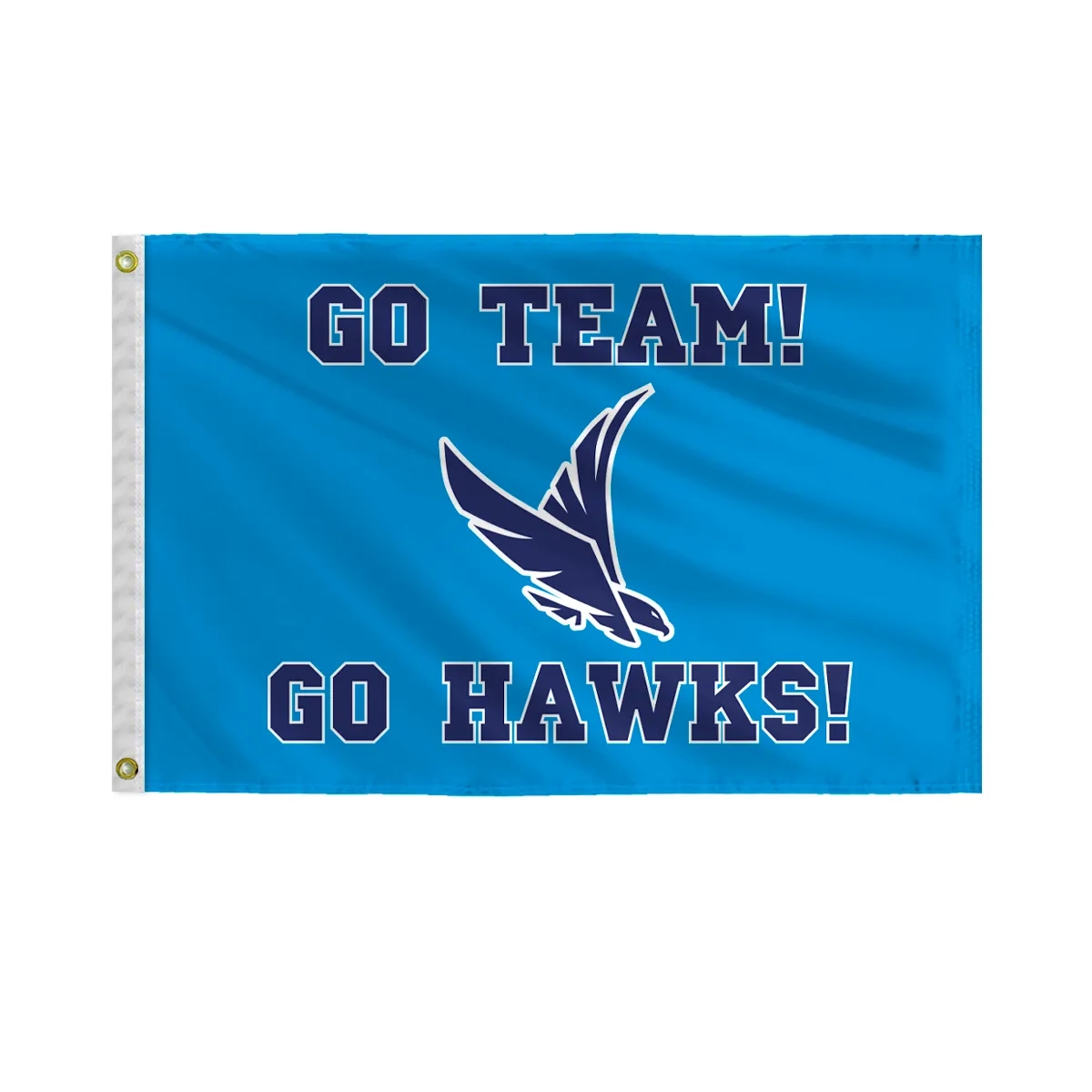 Hawk Mascot Flags 4