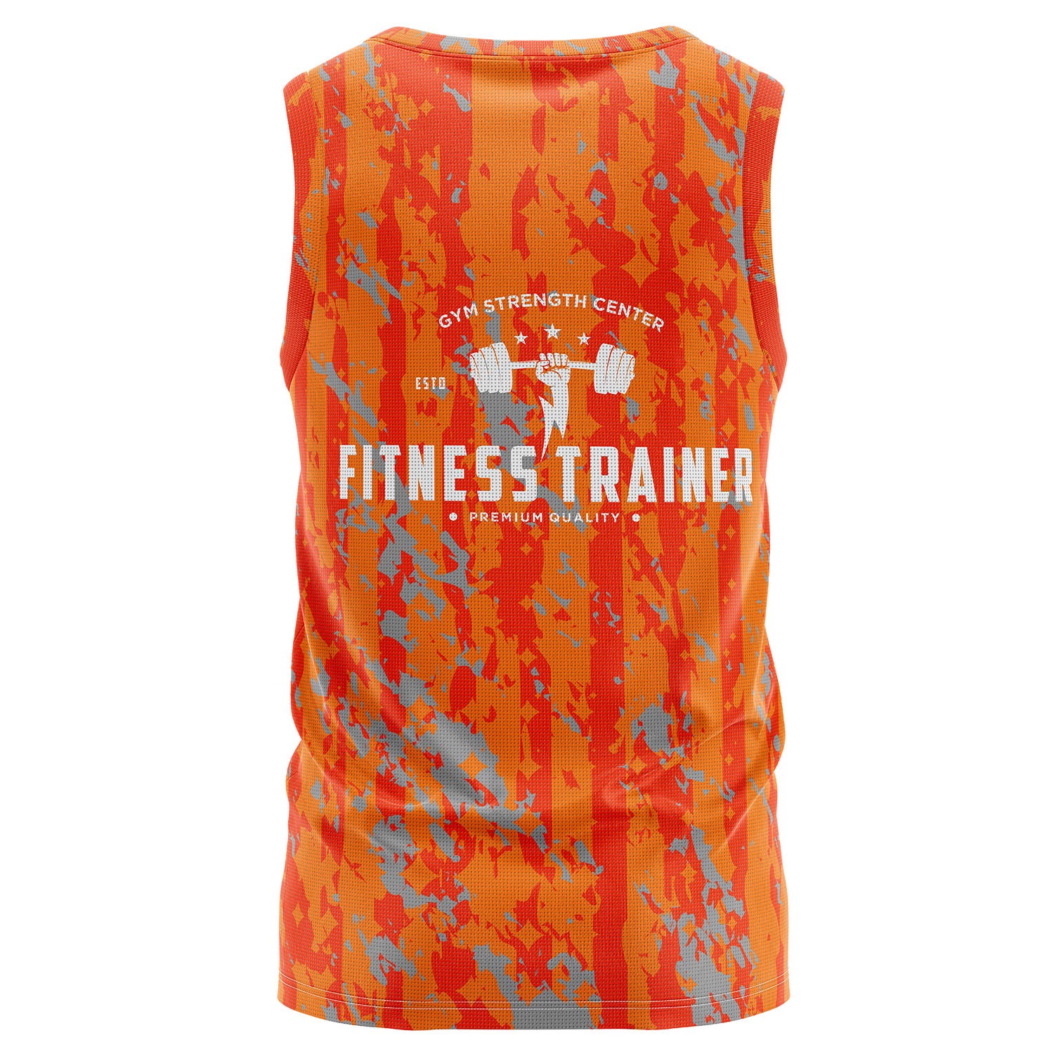 Unisex 150 GSM Pinhole Mesh Performance Sublimation Tank Tops 2
