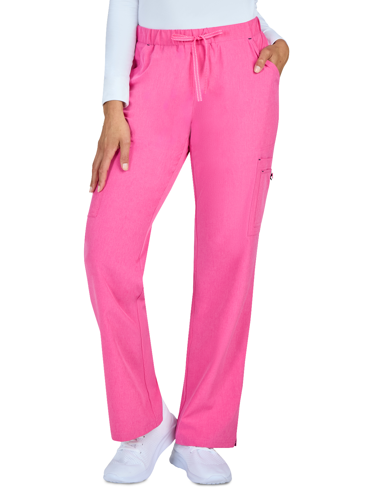 koi - Basics - Women's Eight-Pocket Stretch Cargo Holly Pant 34