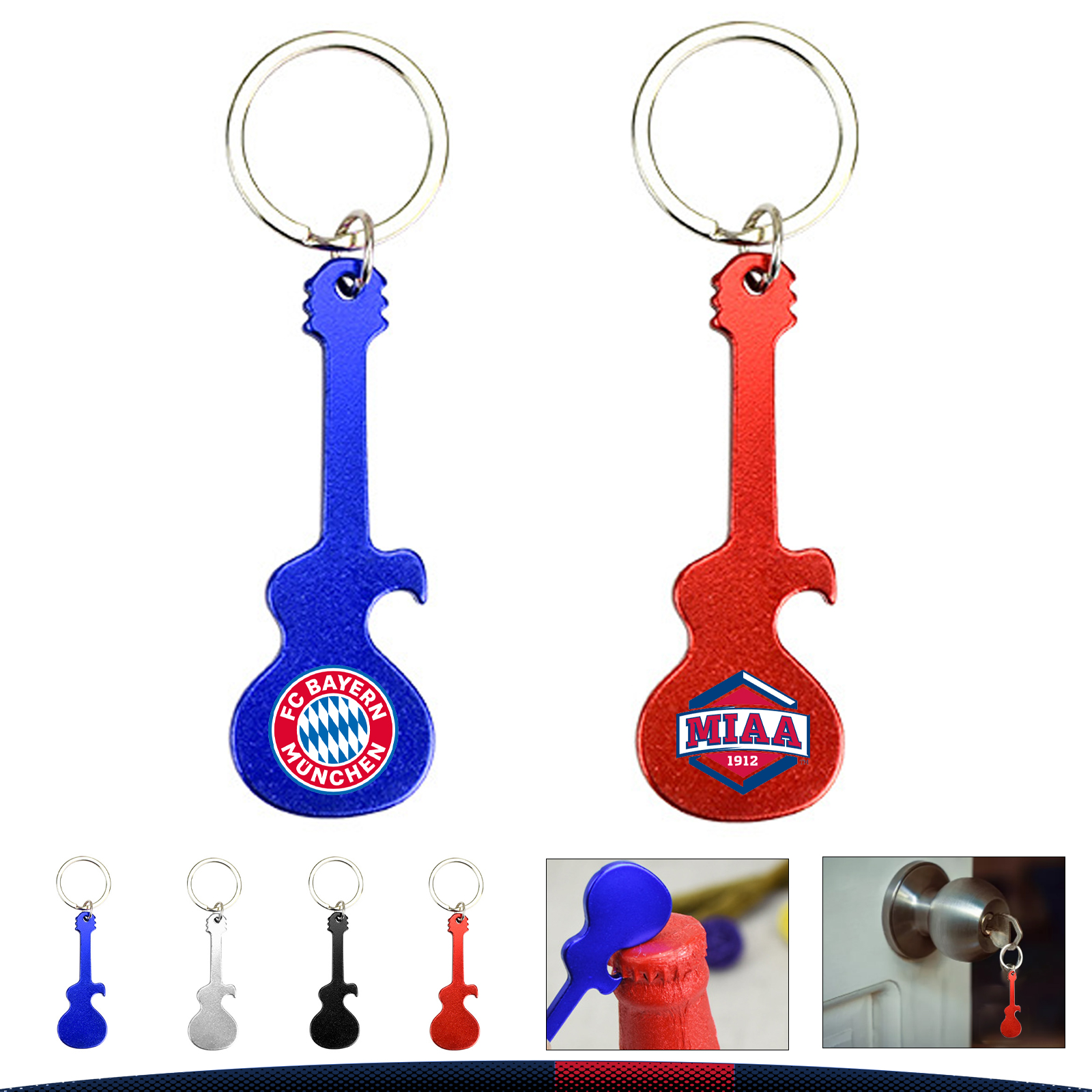 Mini Guitar Key Chain / Bottle Opener 5