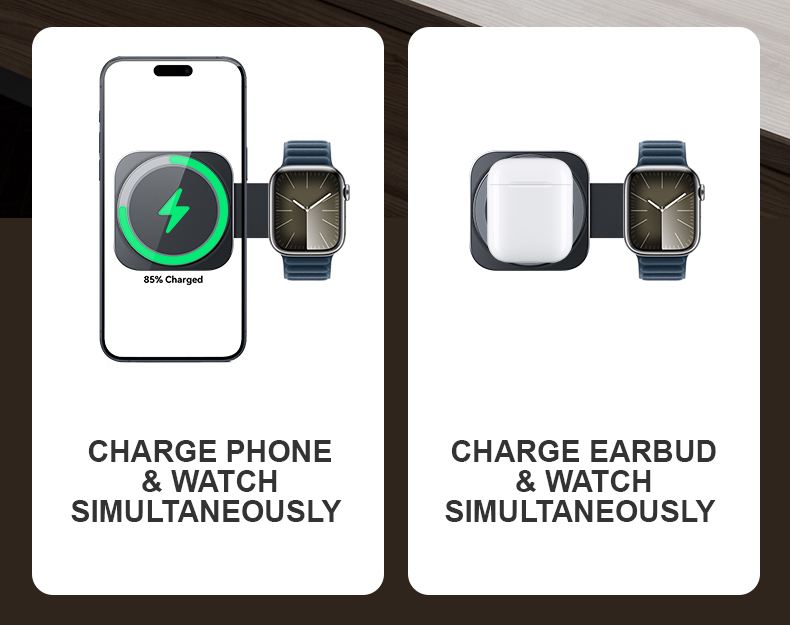 Cube Qi 2 in 1 Wireless Charger