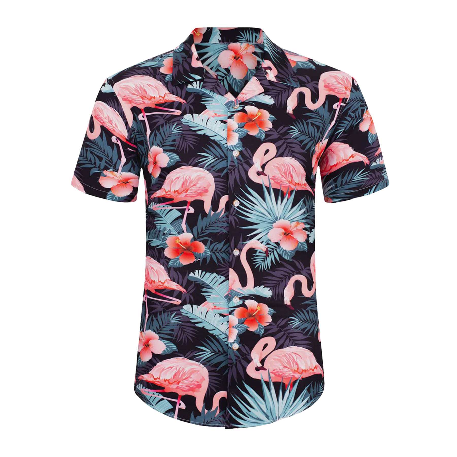 Mens Hawaiian Short Sleeve Shirt 32