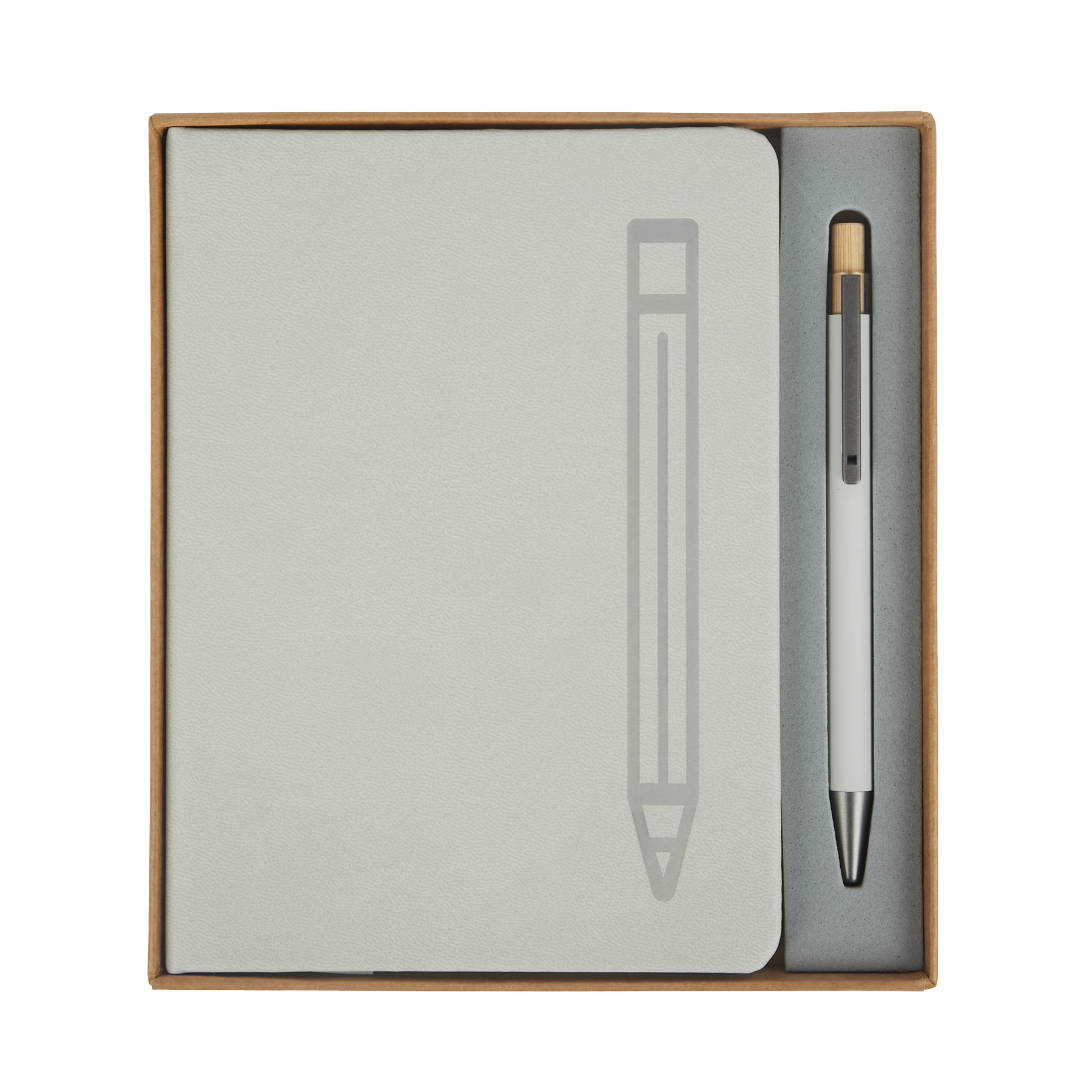 Manhattan II Gift Set w/ Magnetic Journal & Recycled Pen 24
